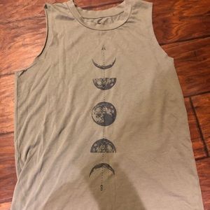 Moon 🌝 muscle tee